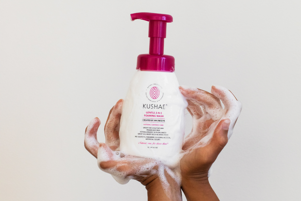 How to use the Feminine Foaming Wash