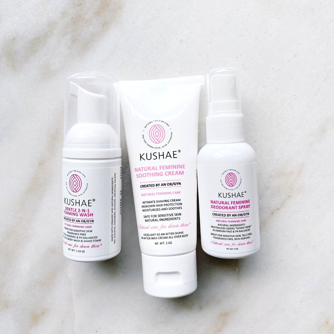 Woman on the Go Travel Kit | Intimate Care Products – Kushae by BK