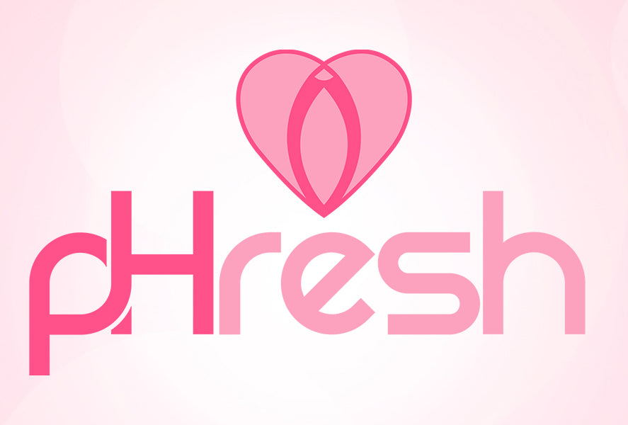 Kushae logo with pink design and text about natural feminine care.