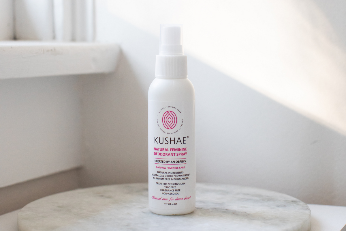 How to use the Feminine Deodorant Spray Kushae by BK Naturals