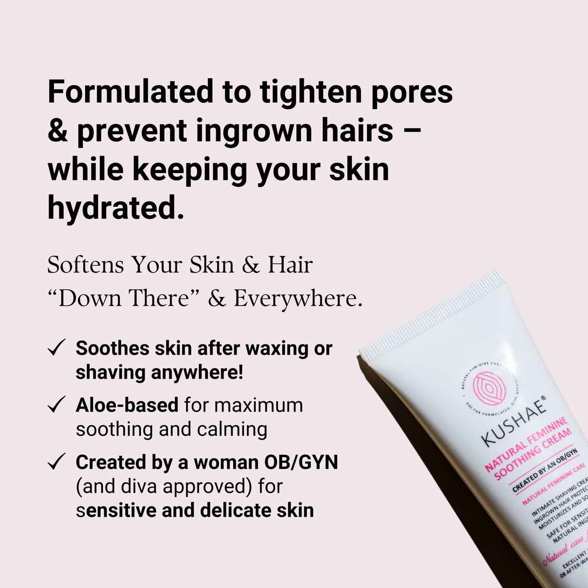 Kushae Natural Feminine Soothing Cream