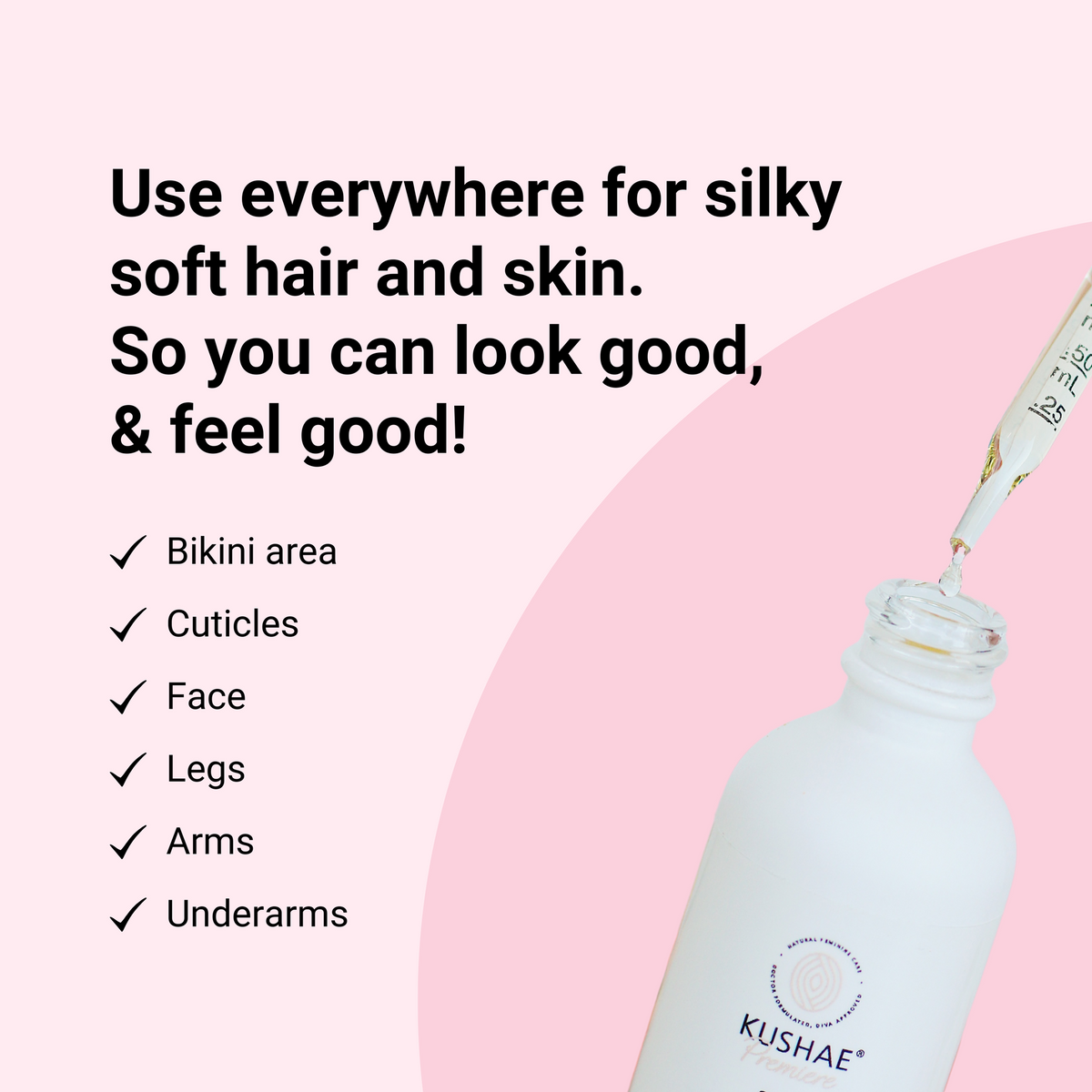 Kushae Premiere Silk Body Oil