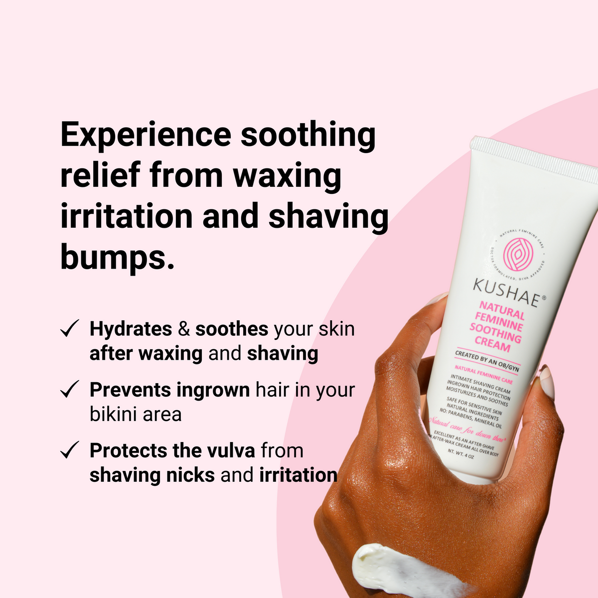 Kushae Natural Feminine Soothing Cream