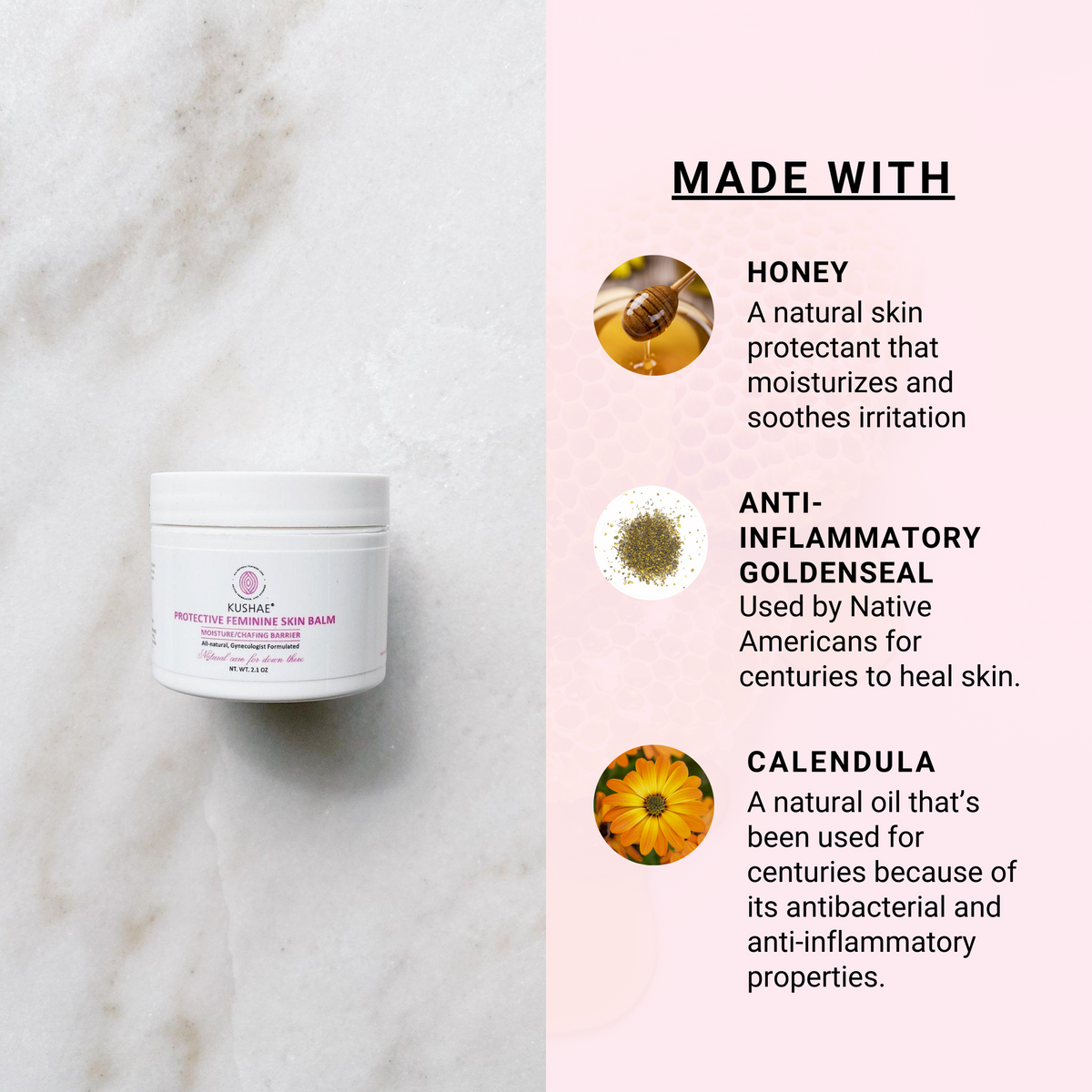 Kushae Protective Feminine Skin Balm