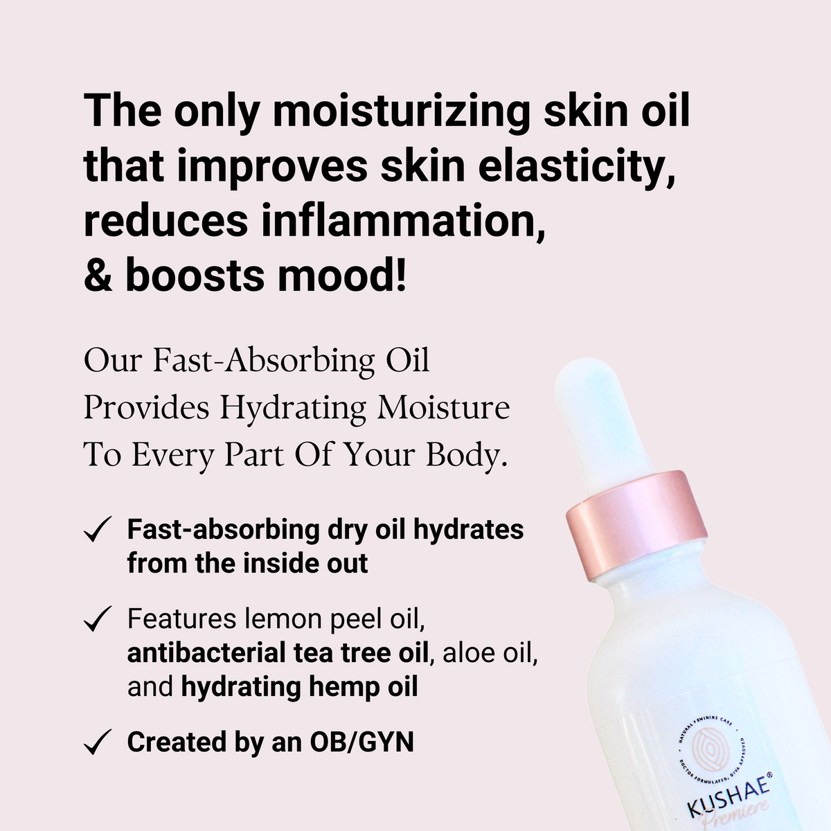 Kushae Premiere Silk Body Oil