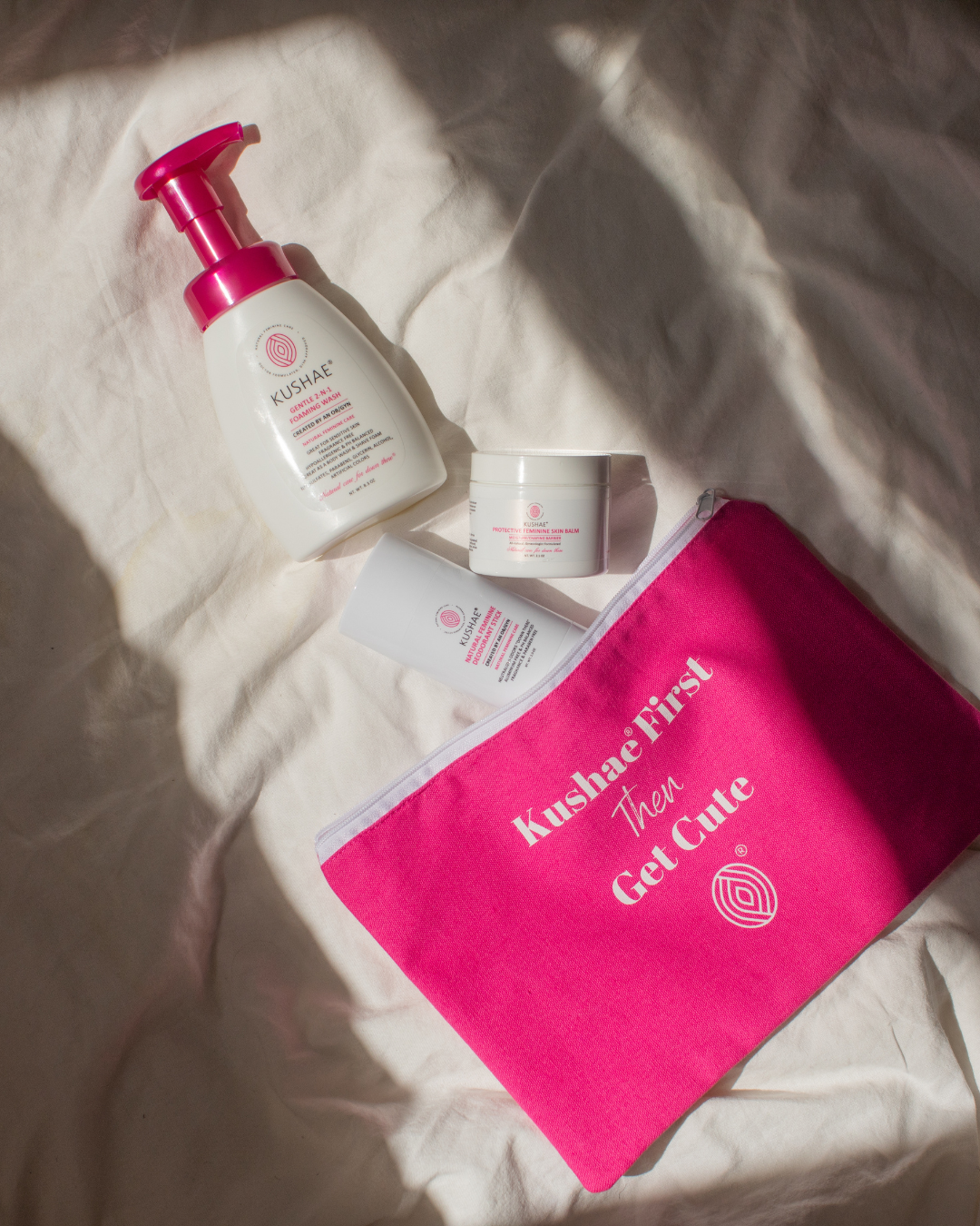 Kushae Signature Cotton Travel Bag