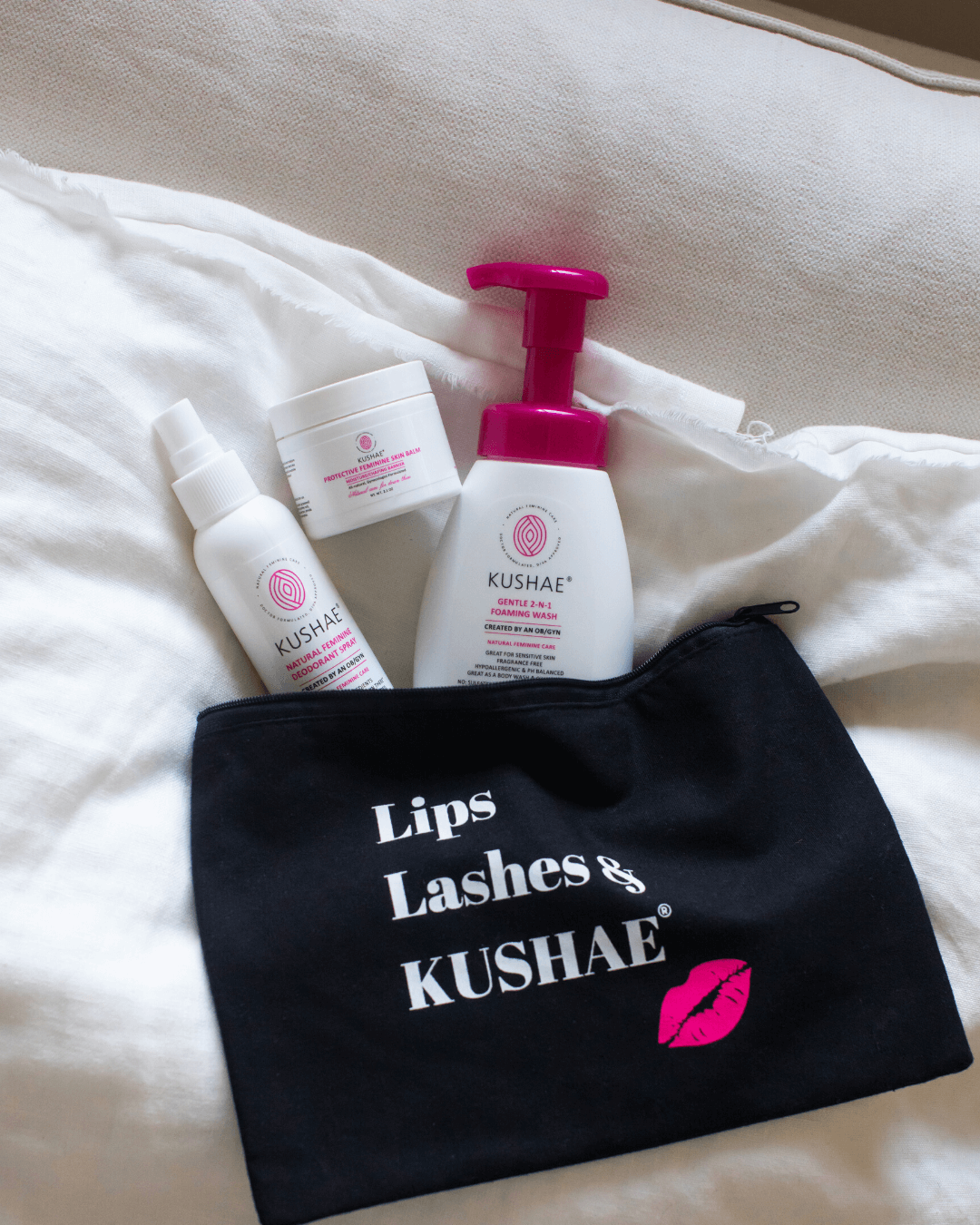 Kushae Signature Cotton Travel Bag